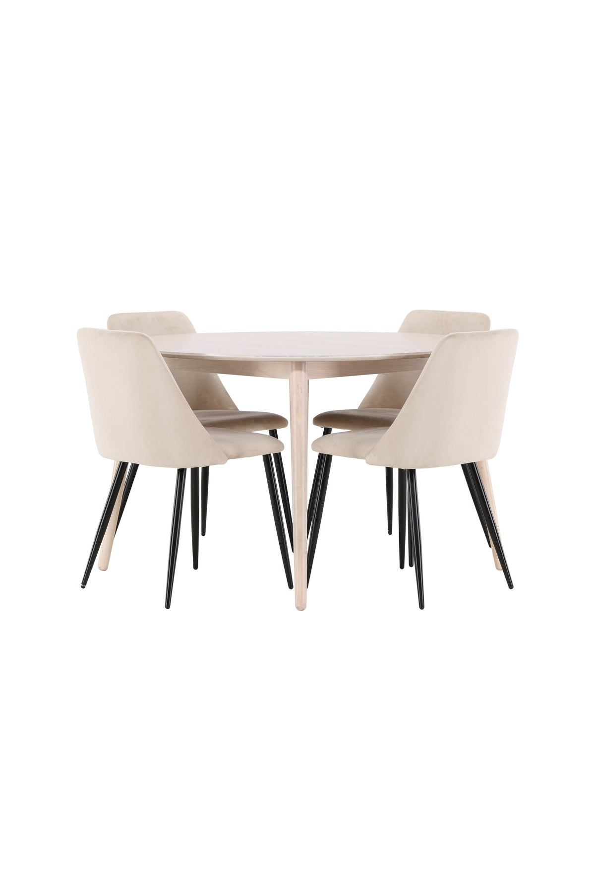 Flora Dining Table with Night Chairs