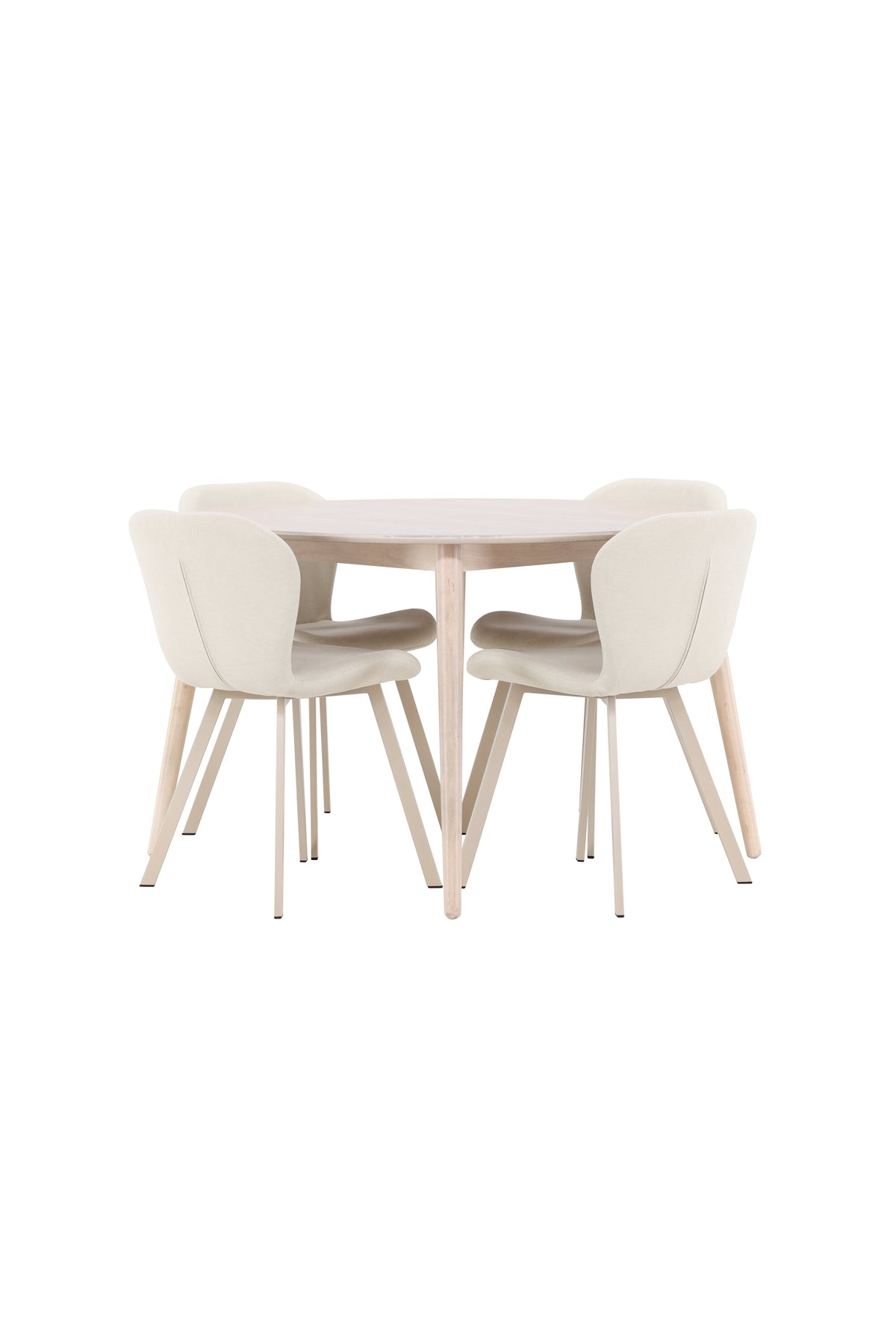 Flora Dining Table with Lilja Chairs