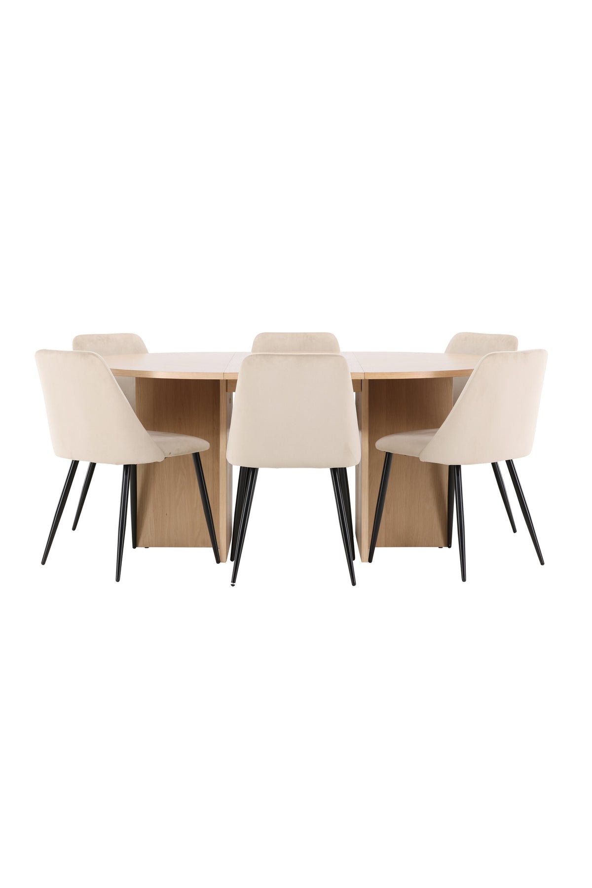 Strada Dining Table with Night Chairs
