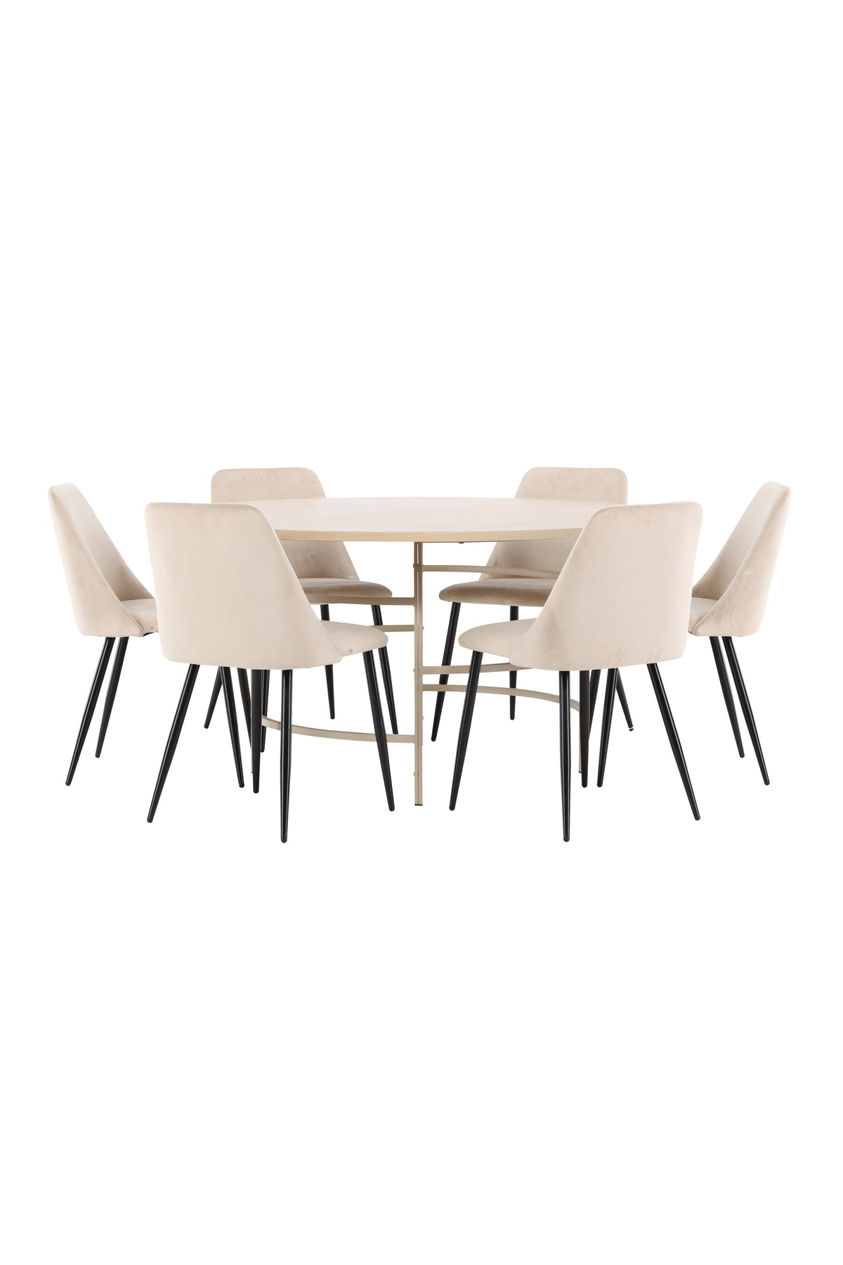 Copenhagen Dining Table with Night Chairs