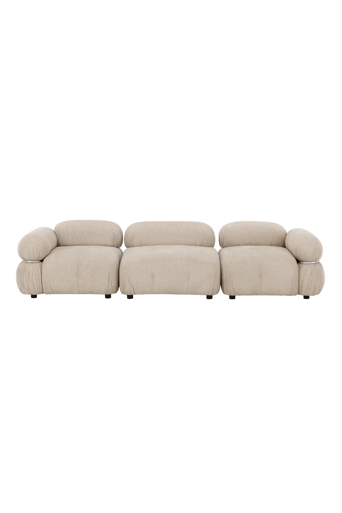 Mika 3-Seat Sofa – Beige