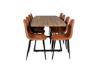 Inca Dining Table with Polar Chairs