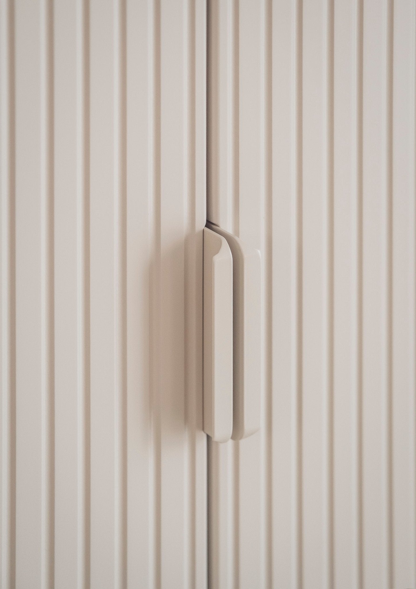 Maja 3-door wardrobe Champagne color - Scandinavian Stories by Marton