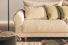 TURKU 4 - seater sofa/single bed Exclusive Corduroy, Antracite removable & washable covers - Scandinavian Stories by Marton